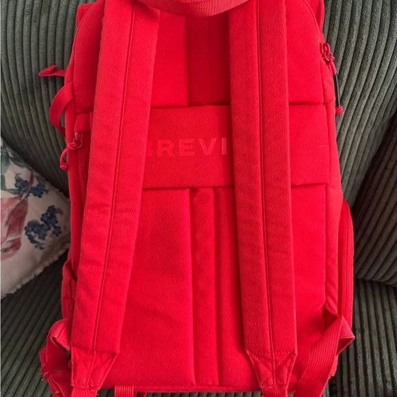 Red Brevite The Runner Camera Backpack - Picture 2 of 3